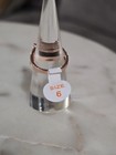 Bomb Party Ring Size 6 RG62741 "Trendsetter Shine" Black Onyx  CZ on Rose Gold — photo 6