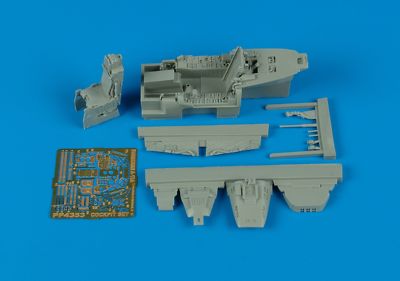 Aires 4353 - 1:48 A-10 Thunderbolt II Cockpit Set für Hobby-Boss-Bausatz - Neu
