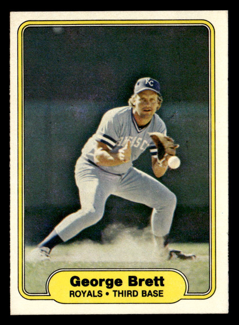 1982 Fleer #405 George Brett