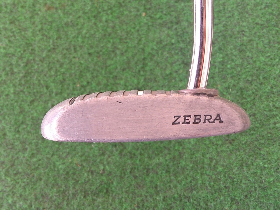 Putter RAM Zebra – Face Balanced, Insert Face, 35,5 Pouces, Manche Acier, Main Droite