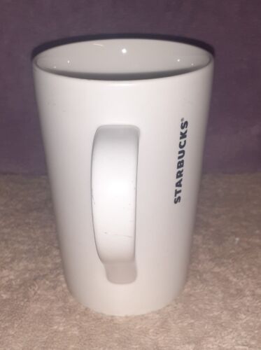 Starbucks 12 Tall Mug Cup Ivory Ceramic 12 oz 2011 - Picture 3 of 8