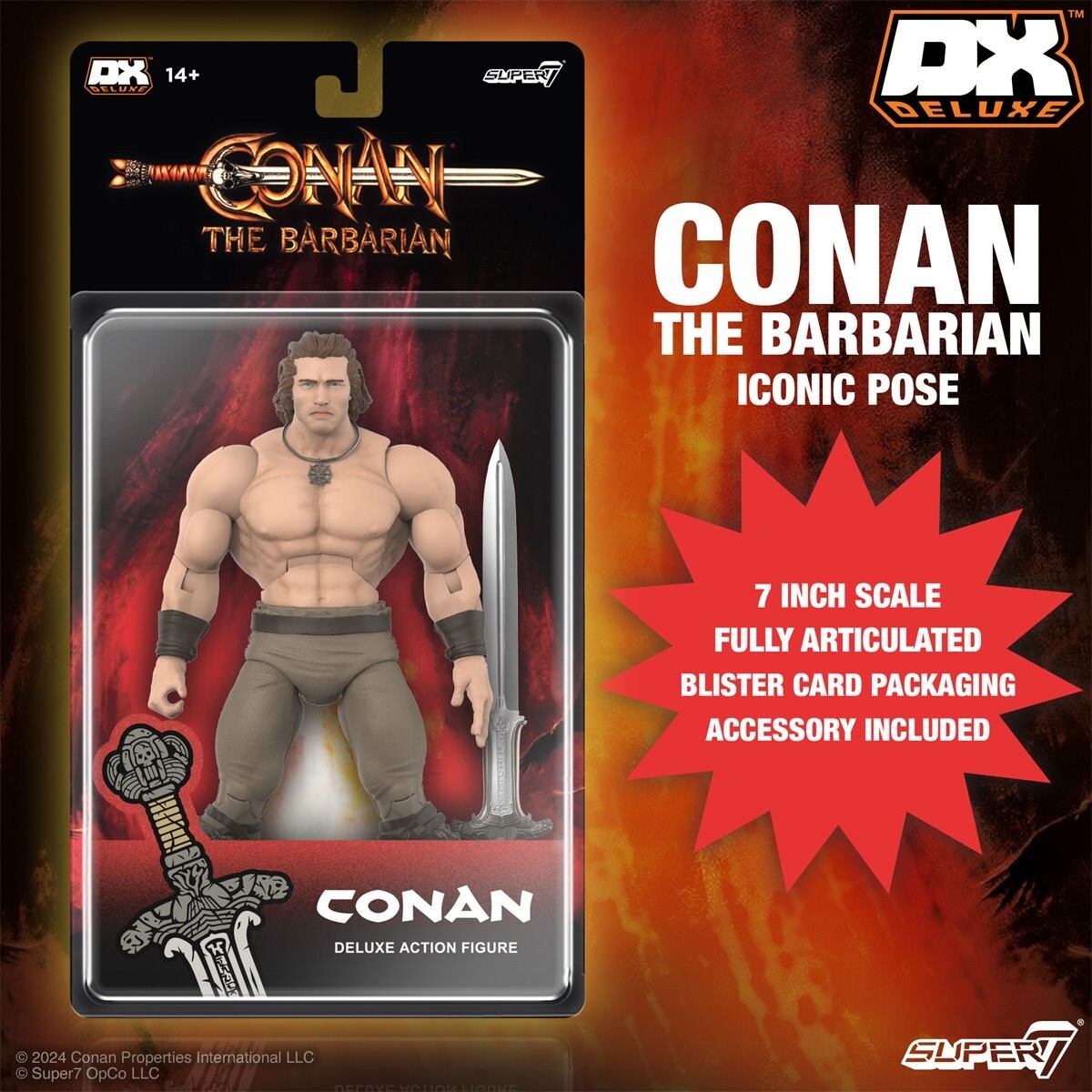 Conan the Barbarian Deluxe Action Figure Super 7 | eBay