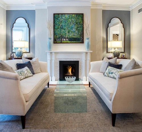 Brayden Tall Arched Mirror Hand Forged Metal Wall Mirror 60" ~ Uttermost 12905 - Picture 8 of 11