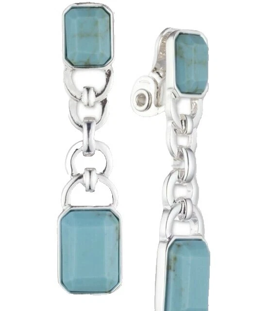 Ralph Lauren Turquoise Fashion Earrings