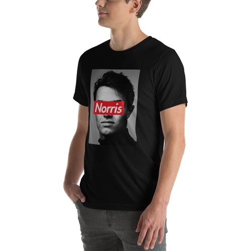 Camiseta Lando Norris McLaren Fórmula 1 F1 Racing Team Streetwear Retrato #4 4 - Imagen 4 de 8