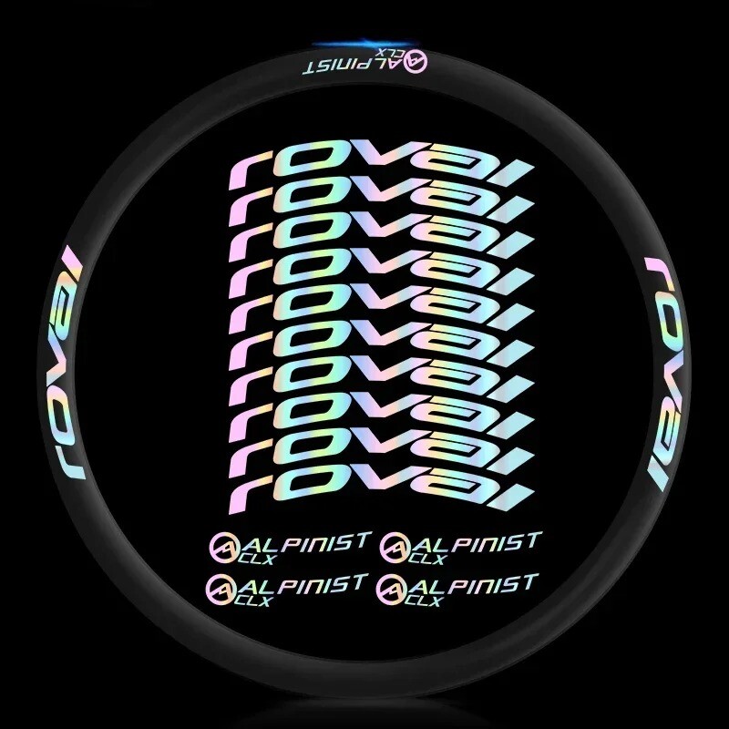 Wheel Set Stickers Bike Rim Decals Bicycle Waterproof Decorative Sticker Cycling
