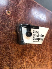 ORBIT Zinc 3/4 in. Shut Off Coupling Hose Connection Water Flow Rate Thread Part