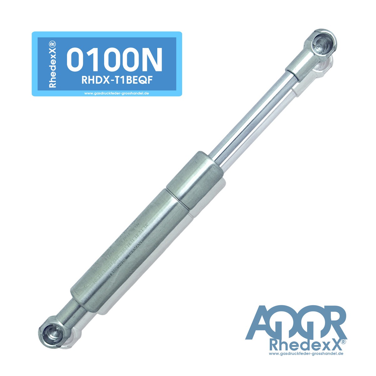 Lot De 2 Vérins à Gaz 195 Mm Course 58 Mm - Remplacement Pour Kesseböhmer Lift-O-Mat 50N-800N