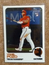 2022 Topps Heritage Yohel Pozo RC #614 Rookie REFRACTOR /999