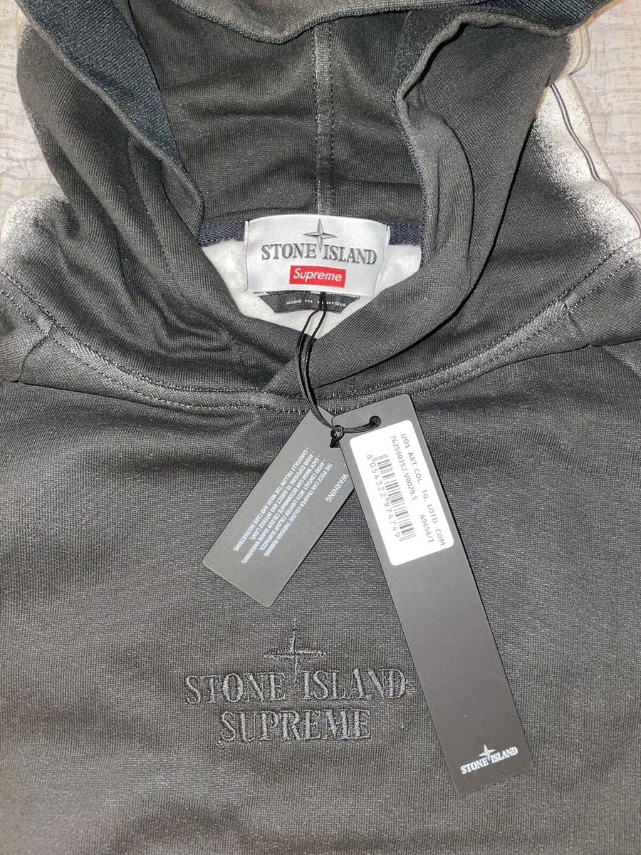 supreme stone island striped hoodie