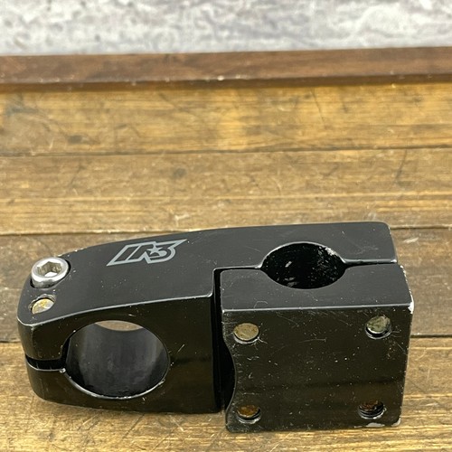 Mirra Co BMX Stem 1 1/8 Threadless Old School BMX Neck Black Bottom Load Mid A9 - Picture 3 of 12