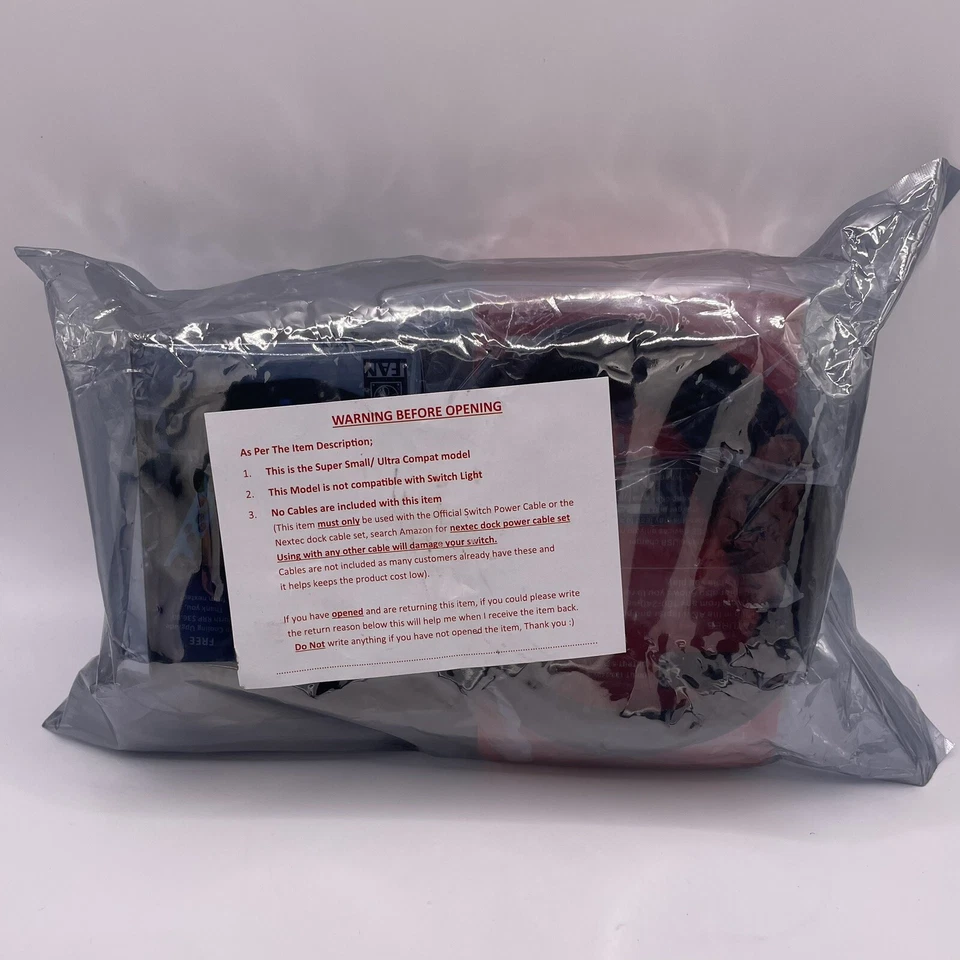 Nextec Dock For Nintendo Switch With HDMI Cable AC Power Adapter And Joycon Caps - Image 4 of 4