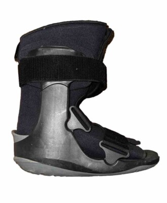 BREG 20'' Full Shell Walking Boot with Pump Large Orthopedic Walker Size M