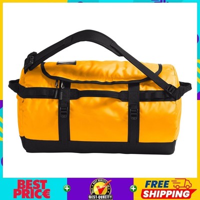 The North Face Base Camp S 50L Duffel Bag Gold Color +100% Authentic