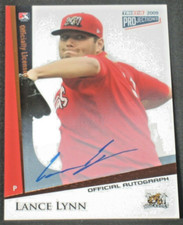 Lance Lynn 2009 Tri Star Projections Autograph Rookie (3/5) St Louis Cardinals