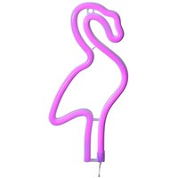 Star Trading Batterie Deko-Silhouette Led Flamingo Neonlight