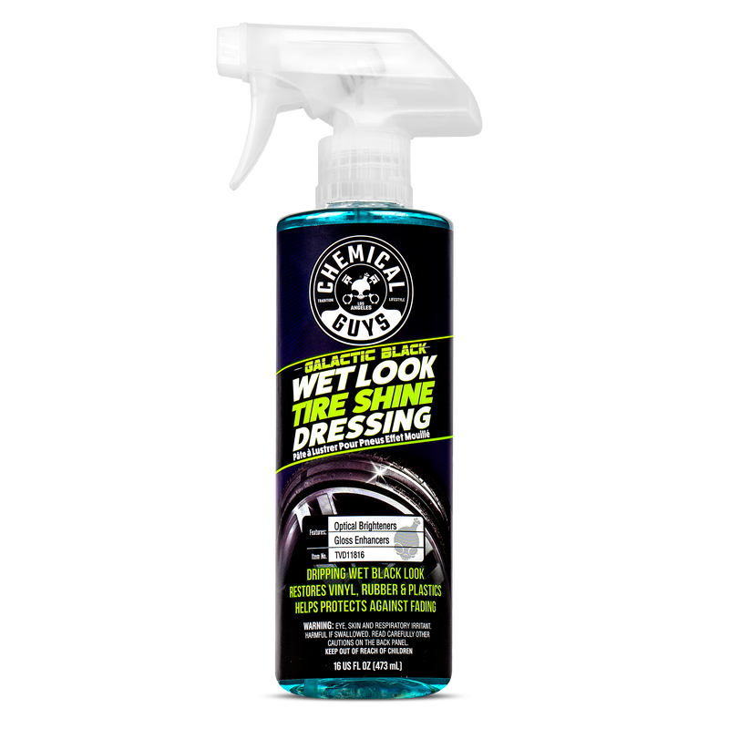 Chemical Guys Galactic Black Wet Look Tire Shine Dressing (16oz)