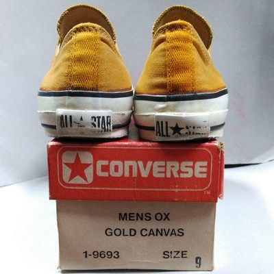 70Susa Converse All-Star All Star Gold 27.5 Boxes Men 9US | eBay