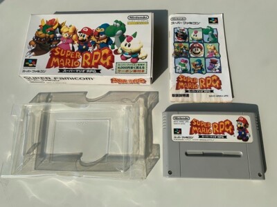 Super Mario RPG Tested Super Famicom SFC SNES Nintendo From Japan