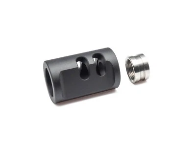 TTI AIRSOFT TTI-P0020-BK AAP-01 TYPE-A Compensator (14mm CCW) BLACK
