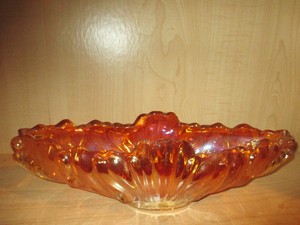 Vintage-Carnival-Glass-Marigold-glass-Bowl