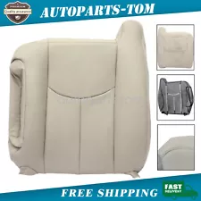 Fits Chevy Tahoe Suburban GMC Yukon 2003-2006 Driver Top Leather Seat Cover Tan