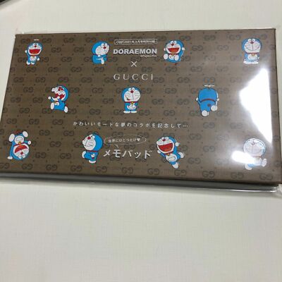 Oggi Gucci x Doraemon Novelty Note Memo Pad (00T12M)