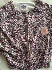 NWT JUICY COUTURE GIRLS SWEATER Leopard sweater xl