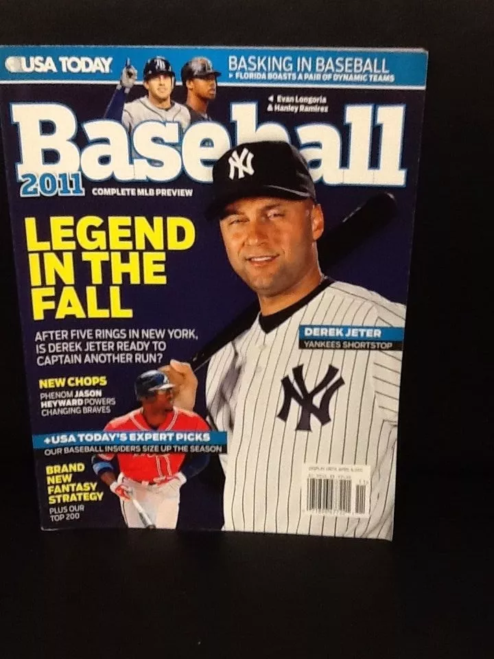 Derek Jeter, Magazine 2011 MLB Review, New York Yankees, World Series 5  Rings!