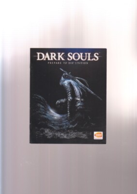 DARK SOULS PREPARE TO DIE EDITION video game - MANUAL ONLY!! ONLY MANUAL