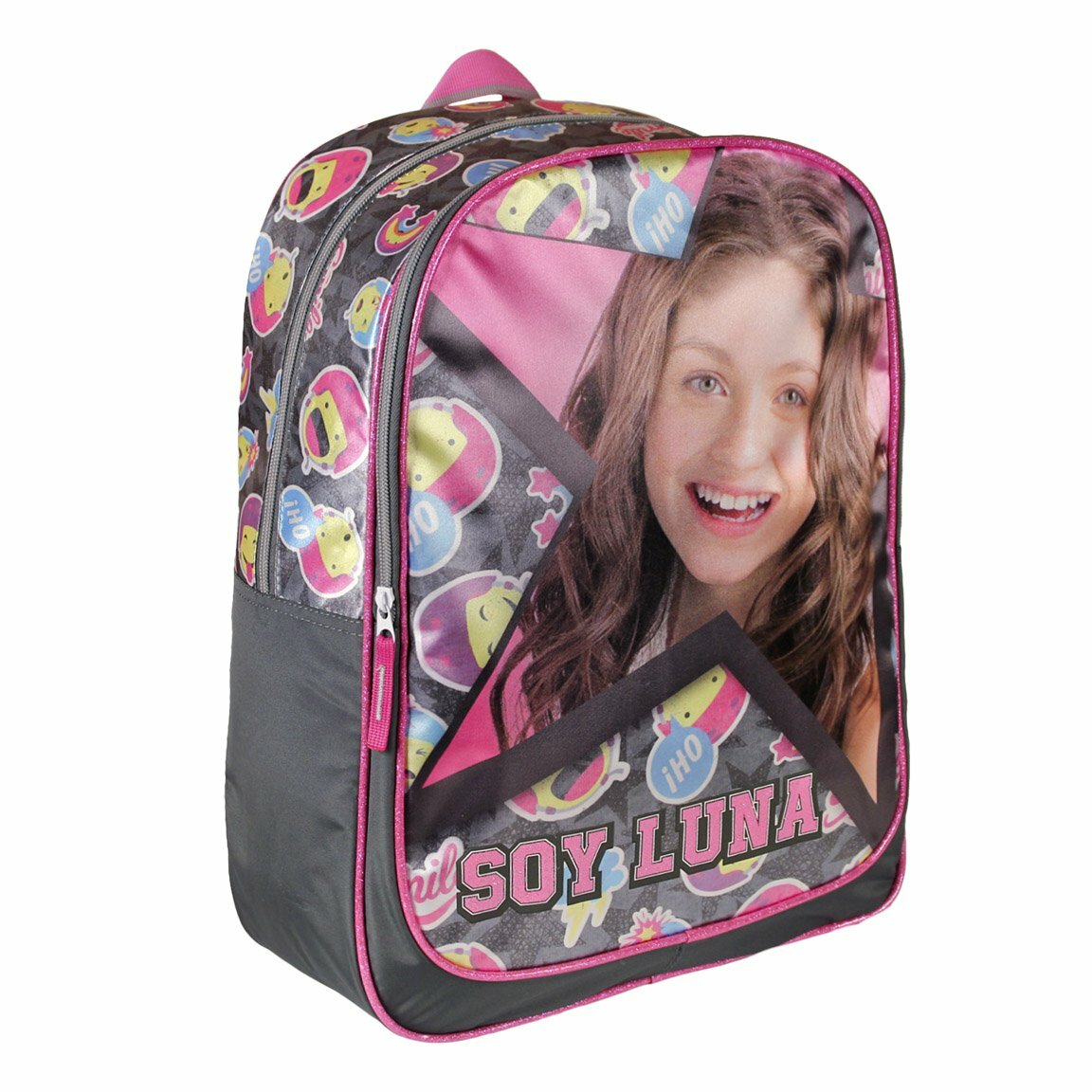 Soy Luna Setoso Finitura Scuola Zaino 40cm(40.6cm)X 33cm (33cm)