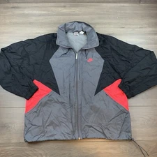 Vtg Retro Nike Nylon Windbreaker Full Zip Jacket Men’s XL Multicolor Colorblock