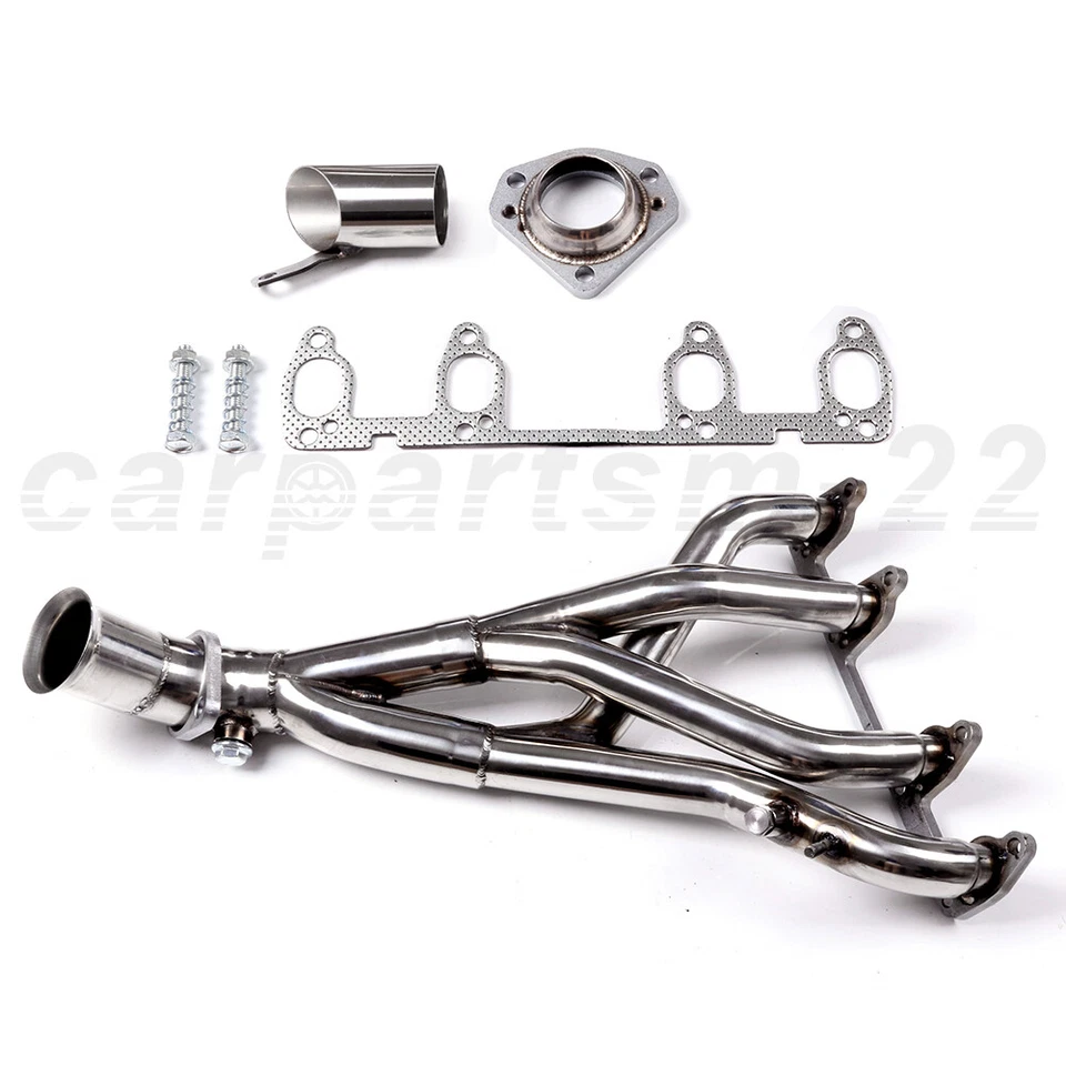 CABEZAL/COLECTOR DE ESCAPE DE CARRERAS INOXIDABLE PARA 85-99 JETTA/GOLF/GTI 1.8/2.0 8V Foto 2 de 4