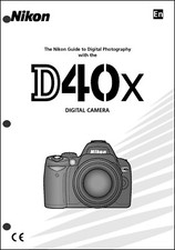 Nikon D40X User Manual Guide Instruction Operator Manual