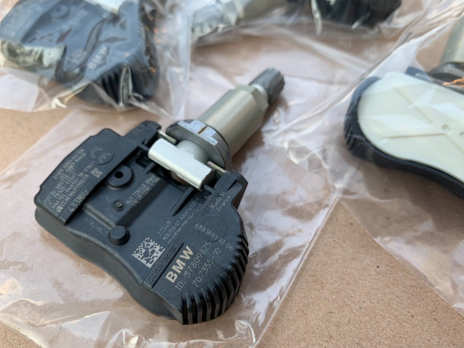 Capteurs TPMS BMW X4 pour roues hiver et remplacement de valves défectueuses