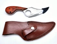 Frost Cutlery The Snook Surgical Steel 4" Blade Skinner Knife w/Sheath