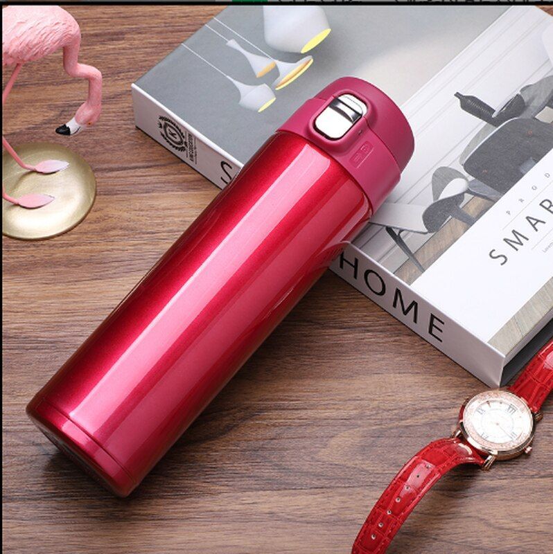 Thermos Cup vacuum Flask Leakproof Durable Double Wall Stainless Steel