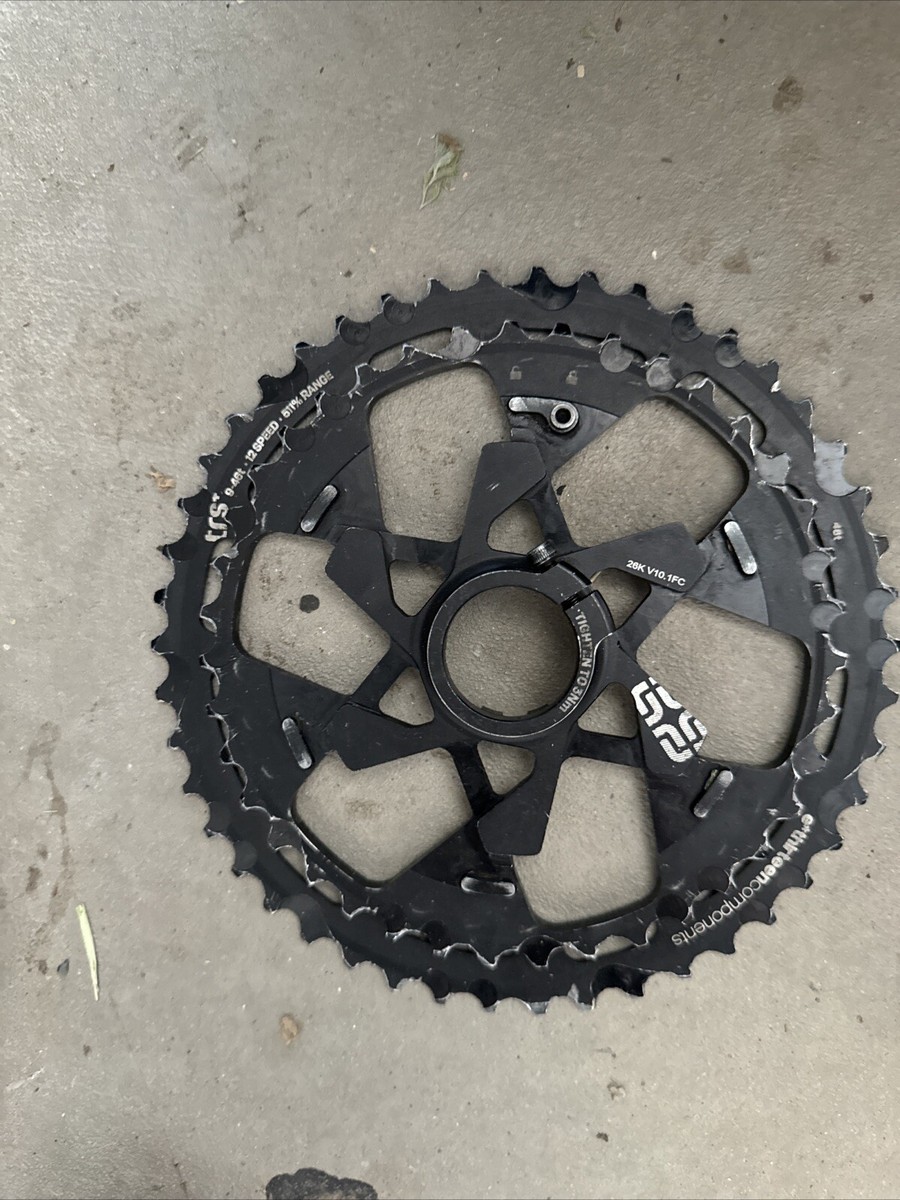 E*thirteen TRS Plus 12-Speed Cassette Black, 9-46t E*thirteen TRS Plus 12-Speed Cassette Black, 9-46t