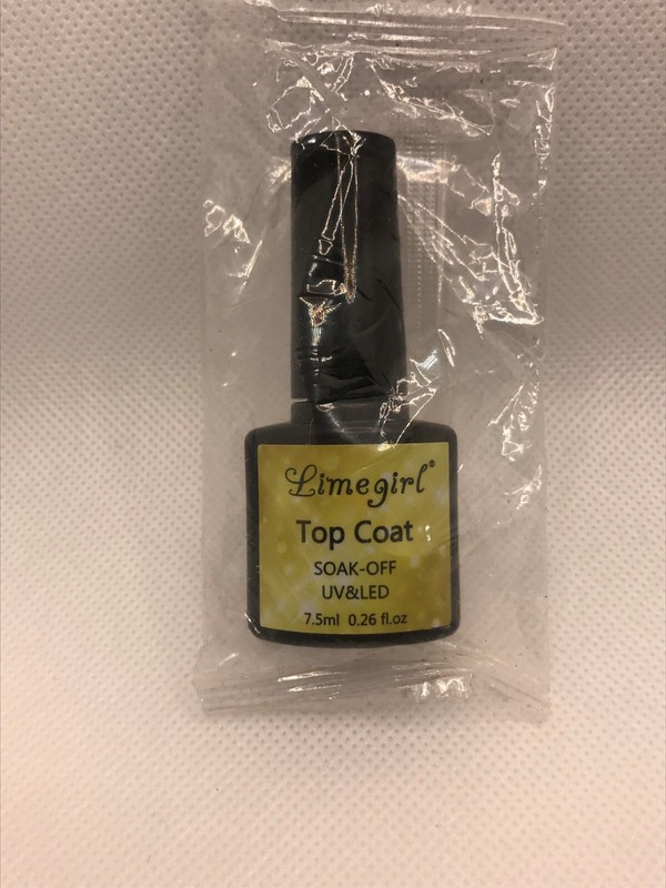 Limegirl Soak – Off UV&LED Top ~ Coat New in Packaging!