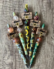 Custom beaded pens  Blessed Mom , Gifts, party, Journal, Basket filler.