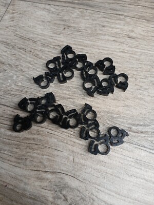 60 Pcs Wire Loom Clips for Car Push Mount #362