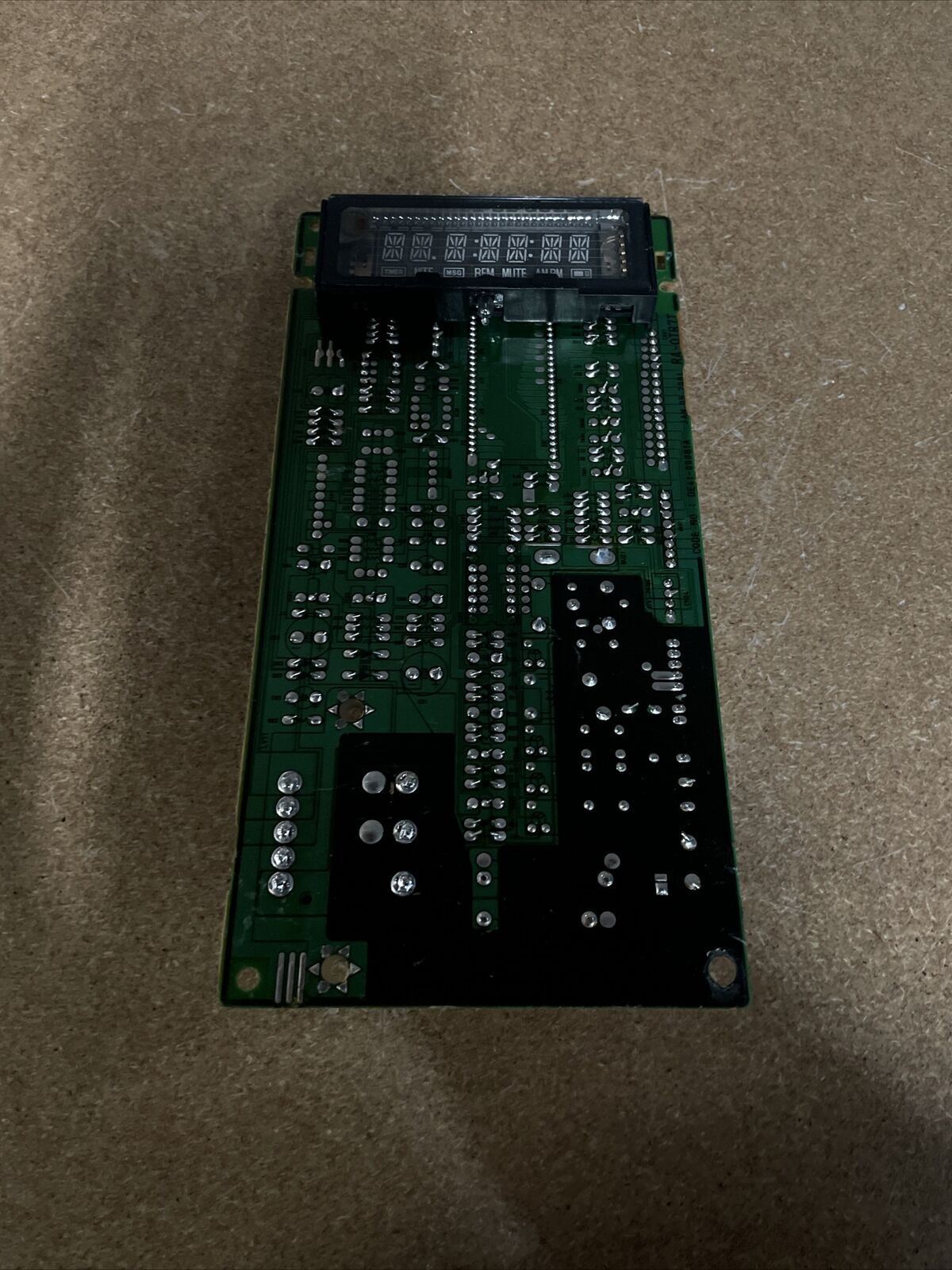 Samsung Microwave Control Board Part DE4100081A RAOTR7T01