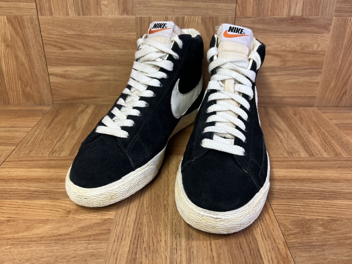 RARE🔥 Nike Blazer High Top Men's Sz 7 Black White Shoes RARE🔥 Nike Blazer High Top Men's Sz 7 Black White Shoes