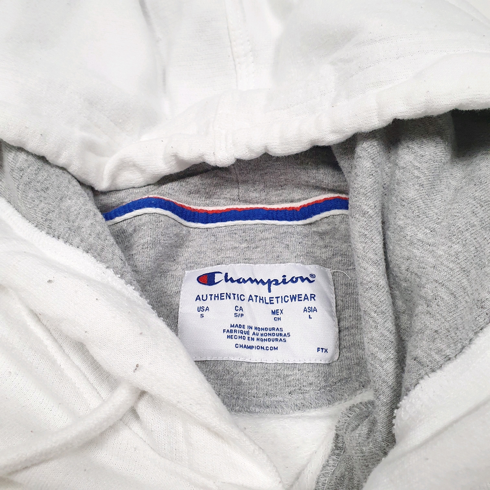 CHAMPION Hoodie Cotton Jumper Sweatshirt Mens S image 2