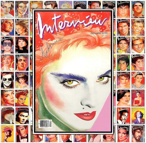 Interview Magazin • MADONNA • Dezember 1985 Cover Art • 16x20" Promotion POSTER! - Bild 4 von 8