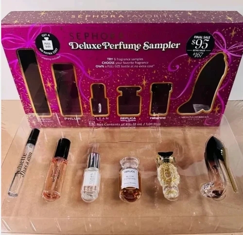 Sephora Favorites Deluxe Mini Perfume Gift Set 6pc - WITH Certificate!