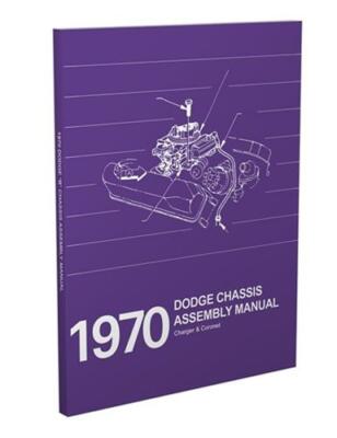1970 Charger and Coronet Chassis Assembly Manual Dodge Factory Engine Equipment
