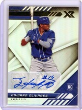 * EDWARD OLIVARES * 2021 PANINI XR AUTOGRAPH RC