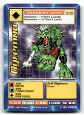 Digimon Digi Battle - Ogremon Bo-04 - 1st Ed - Series 1 Bandai