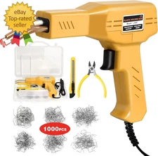 Plastic Welder 1000PCS Staples Plastic Welding Kit Hot Stapler Kit Plastic Weldr